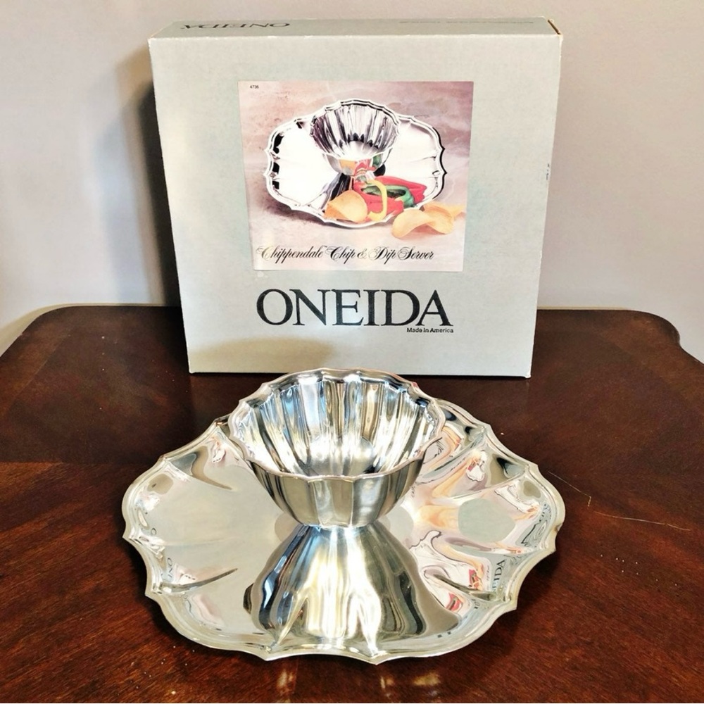 Chippendale Chip & Dip Server | Oneida
